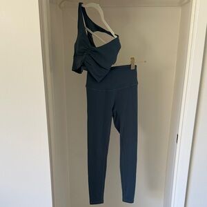 Paragon Grey-Blue Workout Set